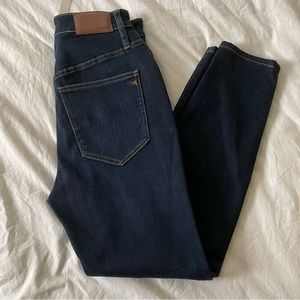 Madewell Curvy High-Rise Skinny Jeans: Larkspur Wash